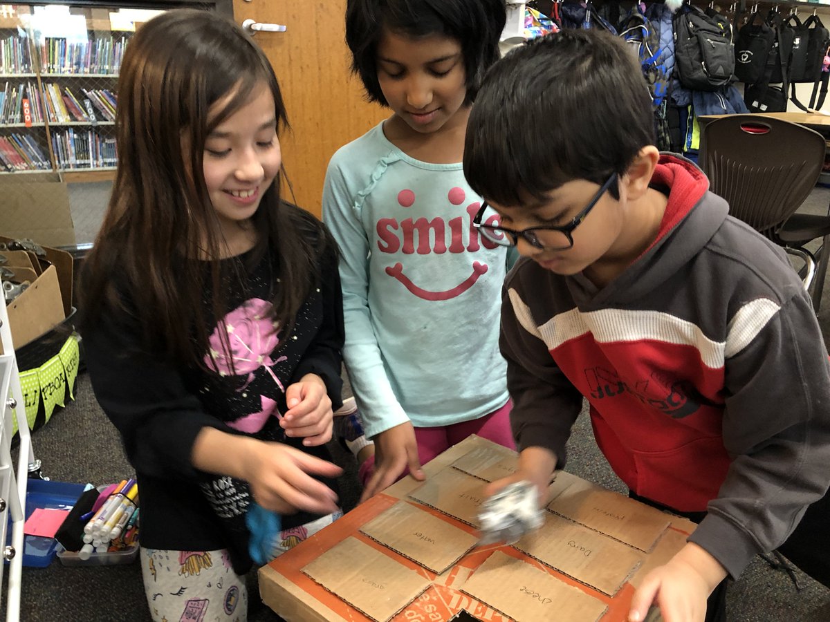 D54schools's tweet photo. Students in @MsSchlosser204's third-grade class at @LinkLions have been hard at work this week designing solutions to weather-related problems of their choice. We loved seeing their creative responses! Check out some of their ideas: https://t.co/v7SVXRQpXv
#Innovate54 #54Promise https://t.co/1ErySEmYQV