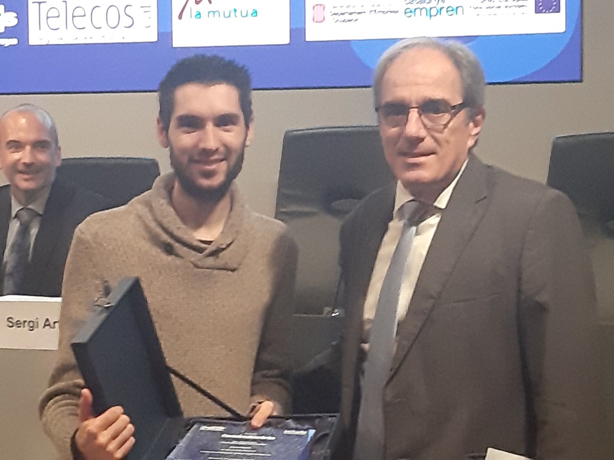 Enginyeria's tweet photo. El Jurat del Concurs "Fem Indústria" atorga el Premi guanyador d'una idea a una realitat al projecte "MusicList" de l'empresa @MusicListCOM per la claredat dels seus objectius i enfocament global. https://t.co/A7ixJq4UaL