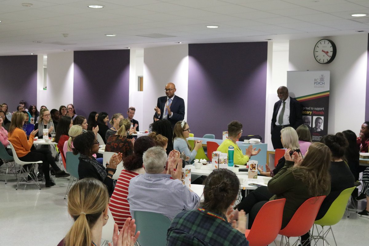 We ended our first celebration of #BlackHistoryMonth with a Tea Party. Staff at 21 Prescot St had the pleasure of hearing from Dr Aggrey Burke, who has long-challenged orthodoxies and pinpointed the impact of discrimination on the #mentalhealth of black and minority ethnic people