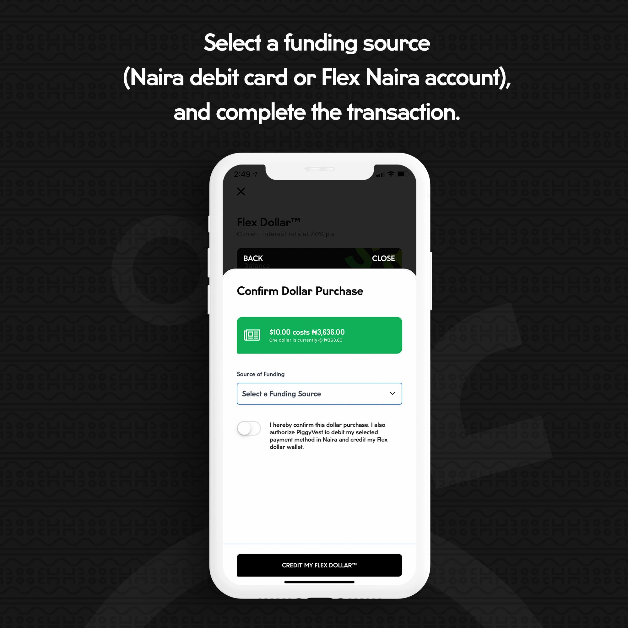 PiggyVest on Twitter "Now, converting your Naira to Dollars is as