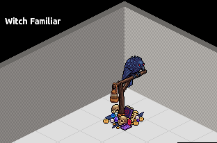 🎃GIVEAWAY!🎃
👻 Retweet &amp; follow for a chance to win a Witch Familiar Rare on Habbo.COM!  Winner will be drawn after midnight (in BST time) on Halloween (Oct. 31) 👻
#Habbo #HabboSWAT #SpookyScarySkeleton
