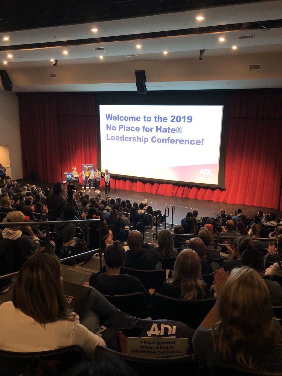 Great leaders coming together to work towards creating a world that is No Place for Hate. #powayunified #ADL_SD #ADL