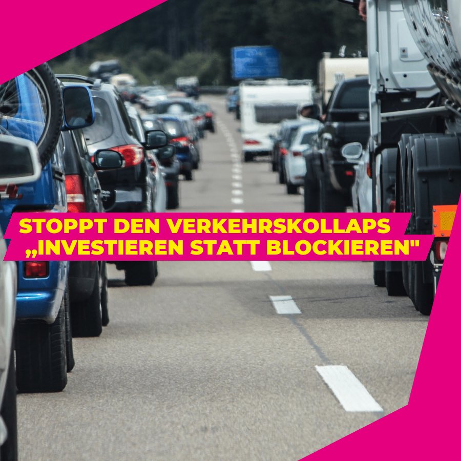 Die #Umweltspur verursacht ein massives Verkehrschaos.

Der ÖPNV muss attraktiver werden - Autofahrer brauchen Anreize!

Deshalb fordern wir:
   1. engere Taktungen &amp; neue U-  Bahnen
    2. mehr Park&amp;Ride
    3. intelligentere Ampelschaltungen