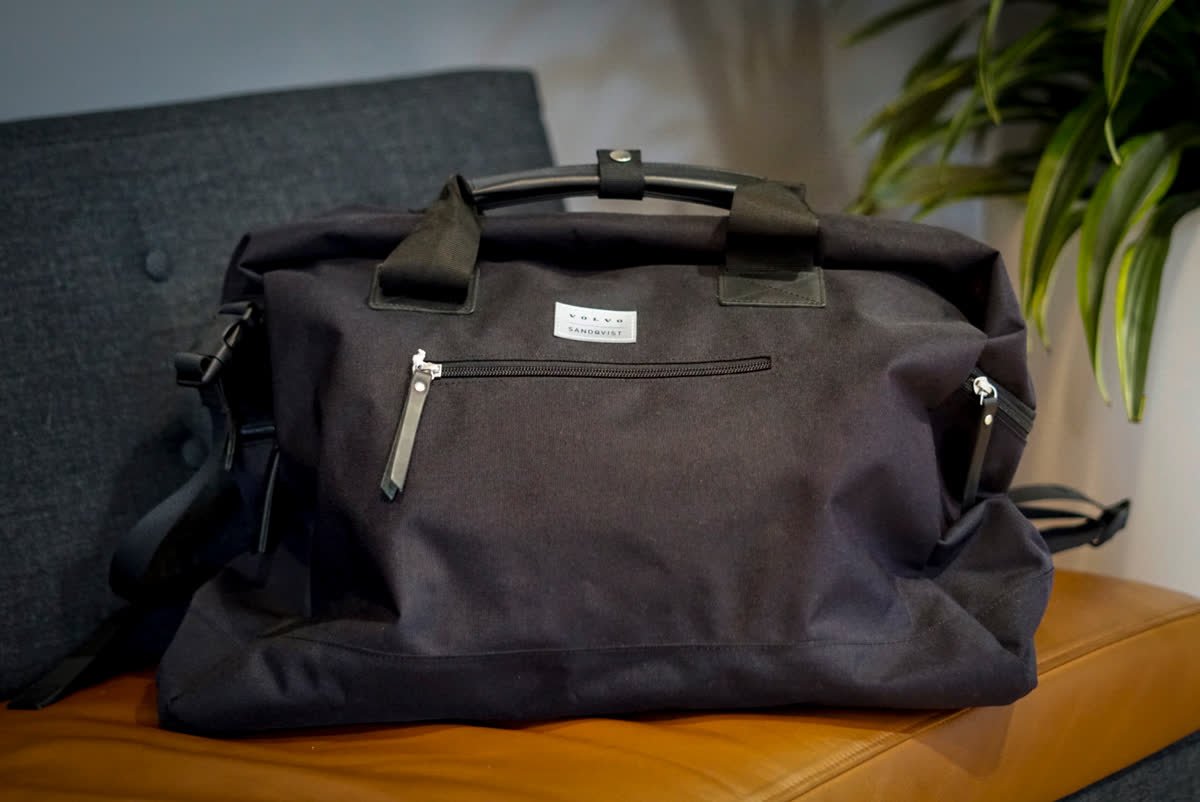 VolvoManhattan's tweet photo. Our passion for Scandinavian design goes way beyond our vehicle lineup. These Sandqvist bags are just a few of the lifestyle items that we have available at Volvo Cars Manhattan. https://t.co/JSV3I3TIH6