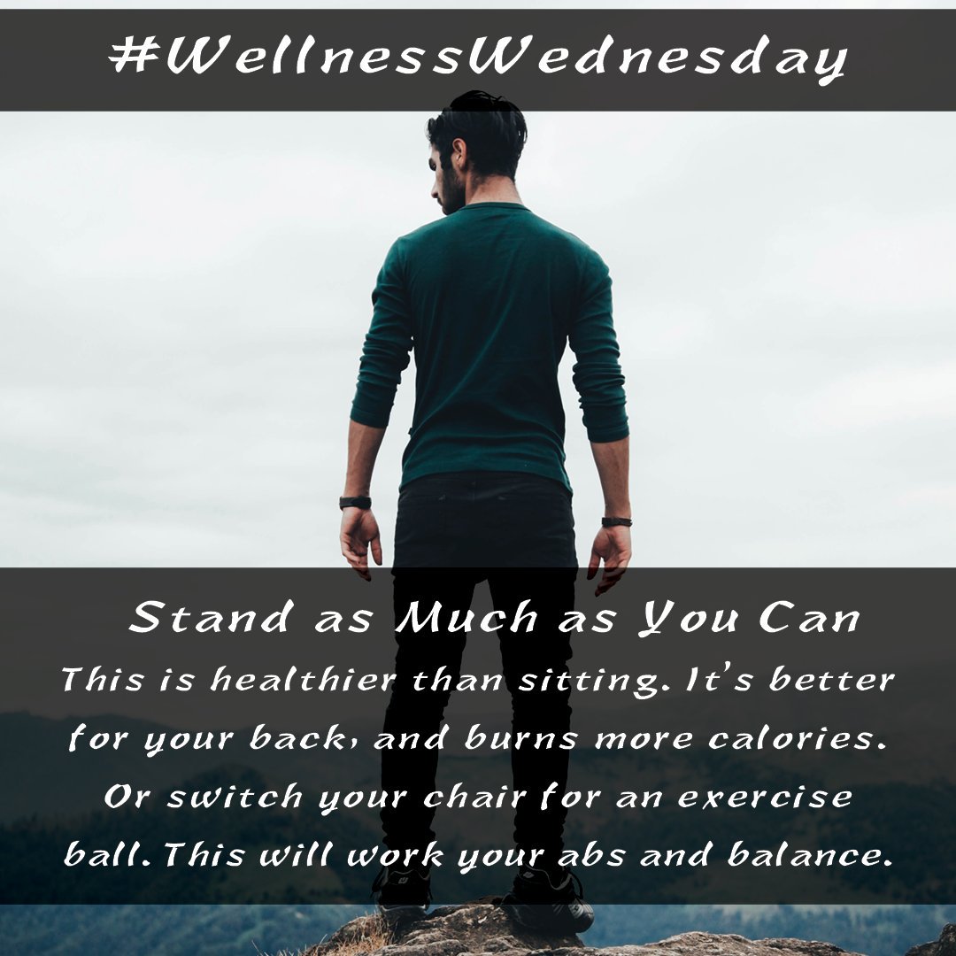 VentureClub's tweet photo. #WellnessWednesday tip of the week: Stand as much as you can

Here at VentureClub we believe standing is of great importance to your health. That is why everyone of our members gets a standing desk included as part of their membership! https://t.co/N3zoqKHiVp