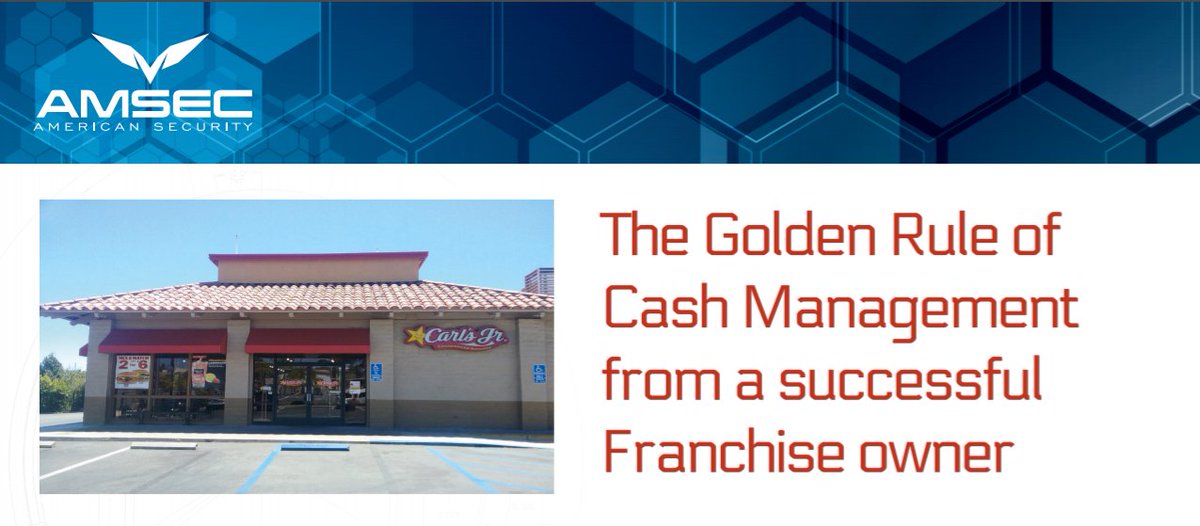 amsec_safes's tweet photo. Read more on how AMSEC's smart safe and following the Golden Rule led Wiles to make an important change to his cash management system in two of his heritage stores in Orange County.  #smartsafe #cashmanagement  https://t.co/d0rMPo1RGu https://t.co/1xlfwapom4