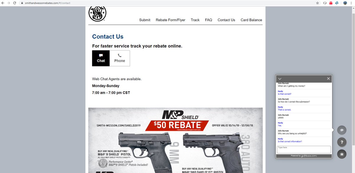 johnbu122's tweet photo. I bought because of the rebate...and now you won't honor it? What's the deal? https://t.co/jCXdP3C2F4