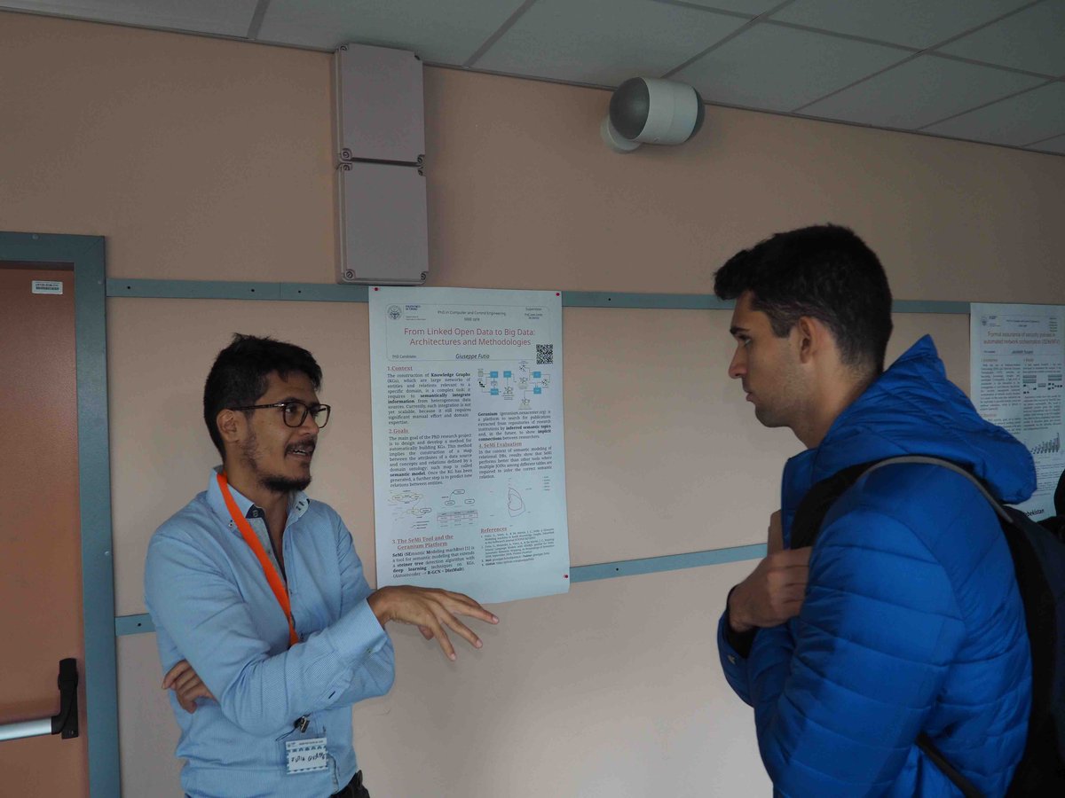 giuseppe_futia's tweet image. Some shots from the DAUIN PhD Poster Day 2019 #knowledgegraphs #semanticmodeling #semantics #dataintegration #graphneuralnetworks cc @nexacenter @DAUINatPoliTO