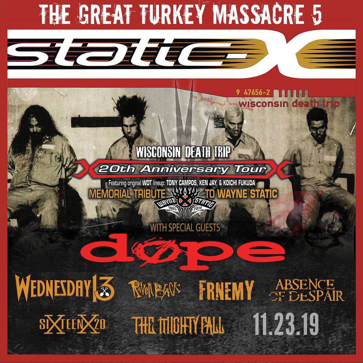 amyyoungphoto's tweet image. So far for November, I have these rad shows coming up! Who’s going? 

🥳🤘🏼📸

• @kingdiamond 11/8
• #HeavyFest 11/9
• @OfficialStaticX  11/23