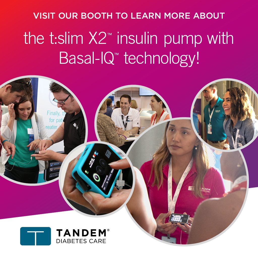 TandemDiabetes's tweet photo. We’ve arrived in Boston for #ISPAD2018 w/ @ispad_org! Stop by the Exhibition Hall 10/30 (10:15am–5:15pm), 10/31 (10:15am–4:15pm) and 11/1 (10:15am – 4:15pm) to learn about the t:slim X2™ insulin pump with Basal-IQ® technology! See important safety info: https://t.co/P7FMU3wppo https://t.co/ykLRhYiRA6