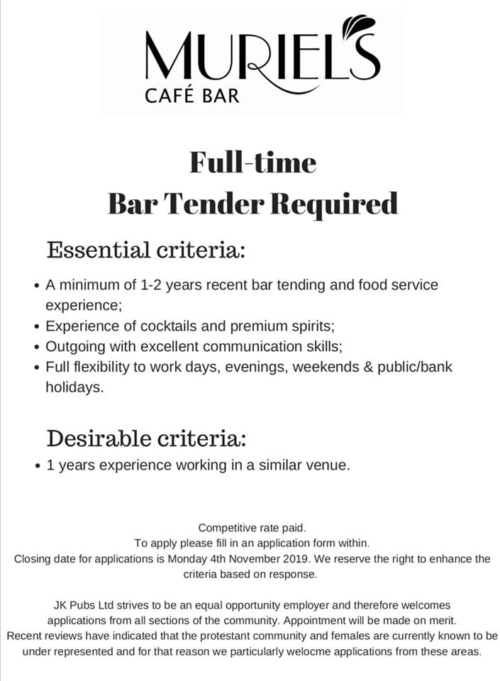 Muriels Cafe/Bar tweet media