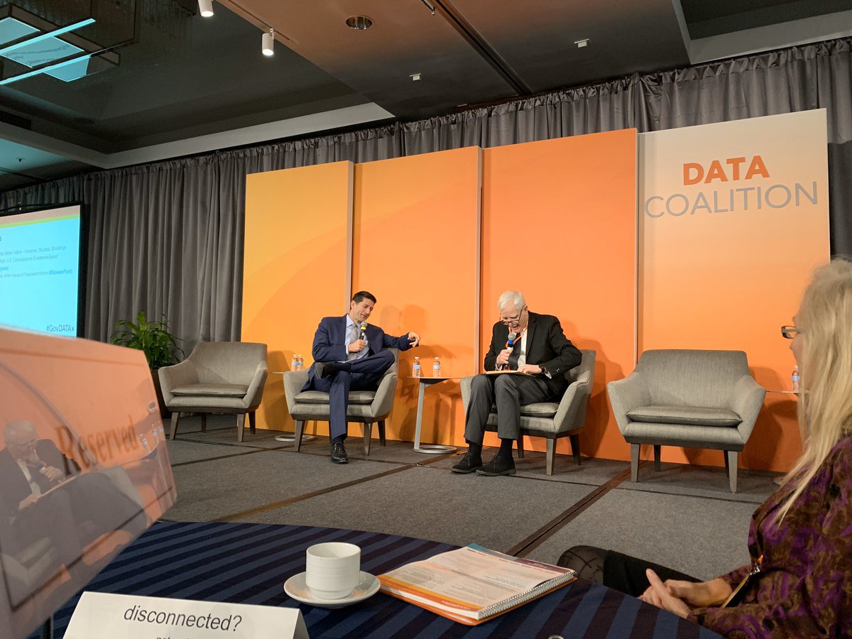 rkpaleru's tweet photo. “Hoped that data people will be sitting around the table discussing what I hoped for when Evidence Based Policy Making Act” @PRyan #GovDATAx #realitynow https://t.co/bLWTJPfLaC