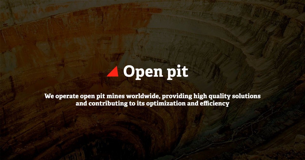 The exploitation of an open-pit mine is an exercise in #safety, efficiency and productivity. Learn more about our expertise delivering value in metal and coal #mining projects worldwide 🌍 tinyurl.com/y6sdj667 #MAXAMBlastingSolutions #MAXAMBeyondPerformance