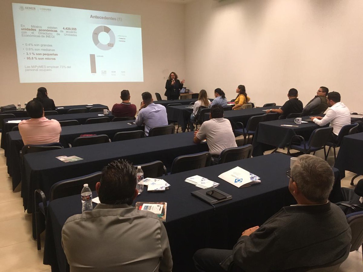 La Ing. <a href="/rosamariavaldes/">ROSA MARIA VALDES</a> nos habla sobre eficiencia energética en procesos térmicos en el sector servicios y turismo y del proyecto <a href="/misol_mx/">MiSol - Calor Solar en Hoteles</a>.  <a href="/canacoleon/">CANACO LEON</a> <a href="/CONUEE_mx/">CONUEE_mx</a> <a href="/ConueeSolar/">Conuee Solar</a>