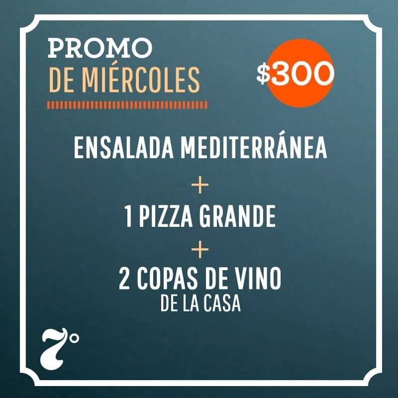 A media semana es justo consentirte con la promo de miércoles en Séptimo. 
No pierdas el tiempo ven de 2:00 a 8:00 pm.