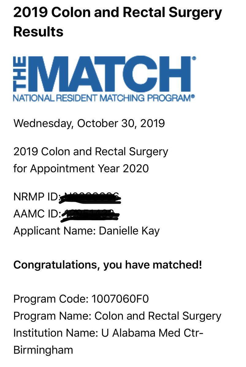 We’re Birmingham bound next year! Thrilled to have matched at @UABSurgery for Colon and Rectal Fellowship! And couldn’t ask for a better place or better people to celebrate with at #ACSCC19 @UKyGenSurgery @UKSurgeryDept @UABGISurgery