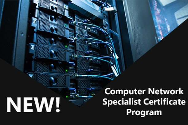 starthere_nlc's tweet photo. #LearnWhileYouEarn Computer Network Specialist Certificate program - build, maintain and support a fully functional small business network.
Online delivery. Flexible education. #ComputerNetworkSecurity #InformationTechnology #CyberSecurity https://t.co/zdKHxXXX40 https://t.co/UCY7yPp8cq