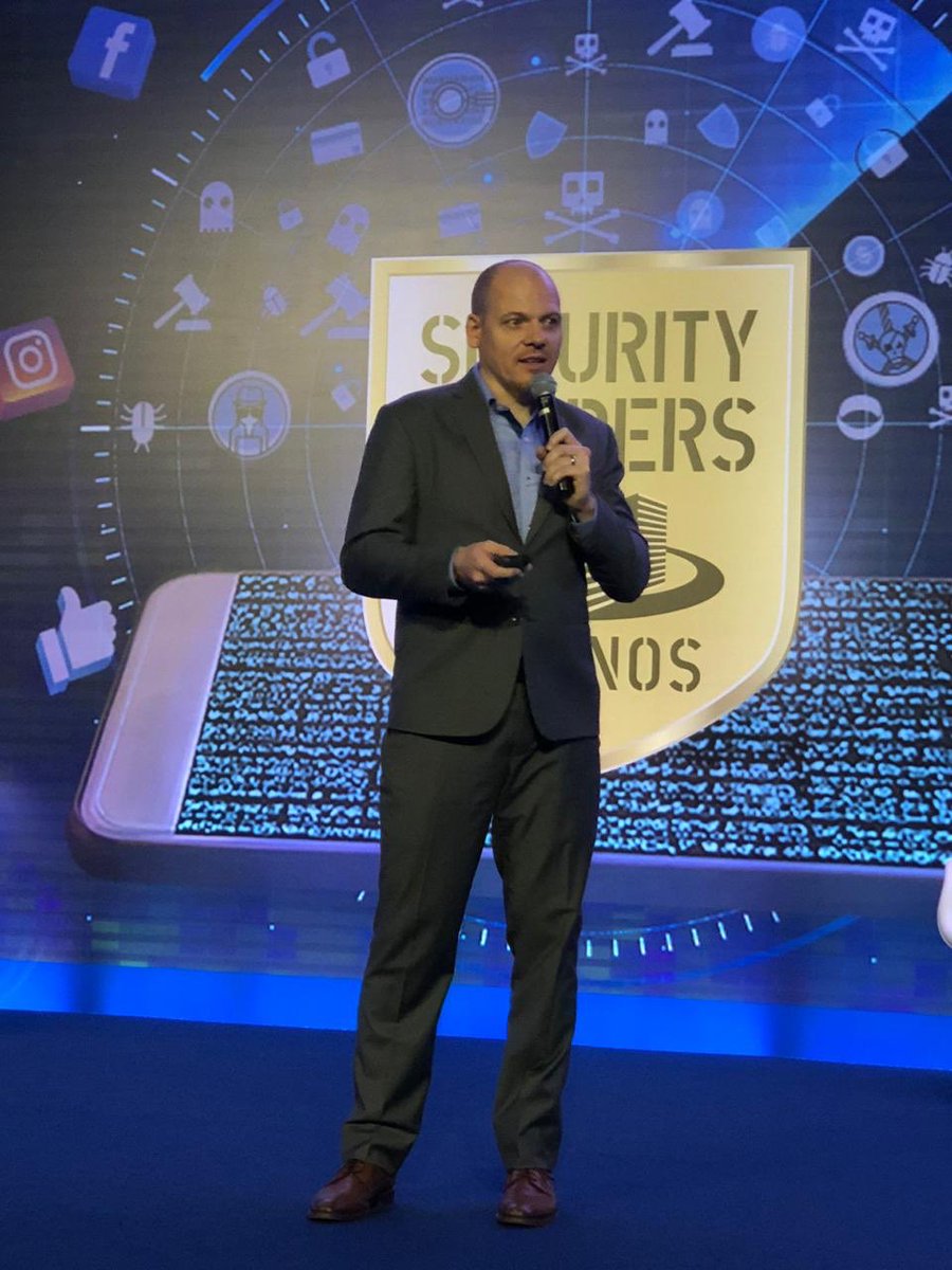 SophosLatAm's tweet image. Keynote de @john_shier en #securityleaders Sao Paulo @andresophos #threatlandscape #CyberSecurityEvolved
