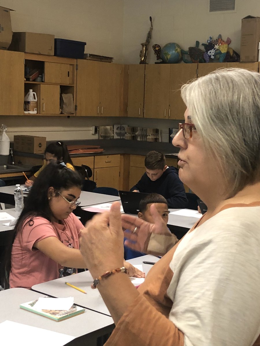 <a href="/BurgerJHS/">Henry V. Burger</a> and @RothJHS In one visit, the impact of the Arts can be seen all around the school - works on exhibit, collaborative art opps, promos for the drama production, music ringing in the halls! What role do the Arts play in your school?<a href="/MrsMacko/">Kerry Macko</a> @ADainsSmith <a href="/Jamienk/">Jamie Kazacos</a>