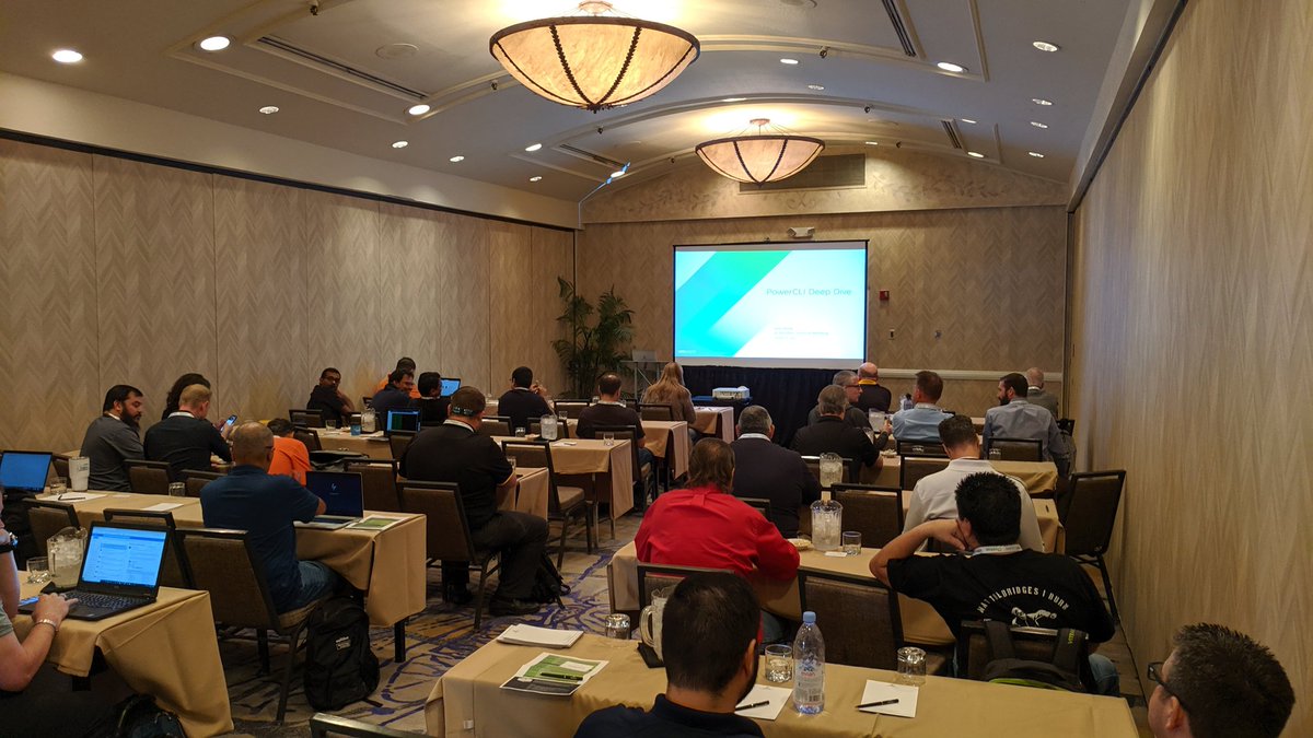 kmruddy's tweet image. The #PowerCLI Deep Dive is about to kick off at the #PhoenixVMUG!