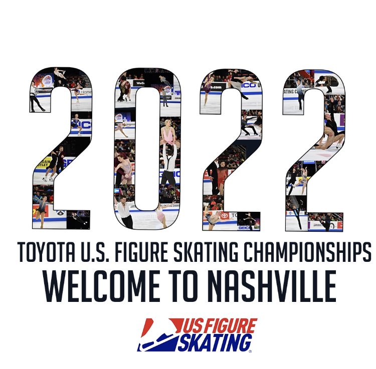 Nashville is excited that Bridgestone Arena has been chosen to host the 2022 Toyota U.S. Figure Skating Championship.  This will be the final qualifying event for team U.S.A. before 2022 Beijing Winter Olympics.