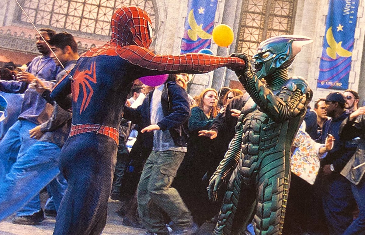 Spider-Man and Green Goblin