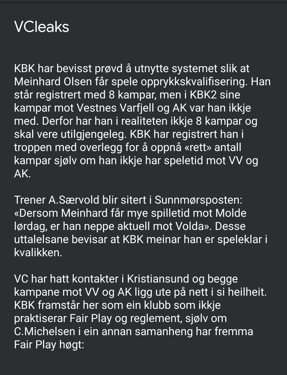 VoldaCasuals's tweet photo. VCleaks.
@SmpHelge @SMPkristian https://t.co/hLFO5Ci0VH