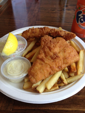 TheLobsterStop's tweet photo. What's scarier than a spooky Halloween? Not trying our fish and chips! All of us at The Lobster Stop wish you a fun Halloween. https://t.co/9wA25PekRm