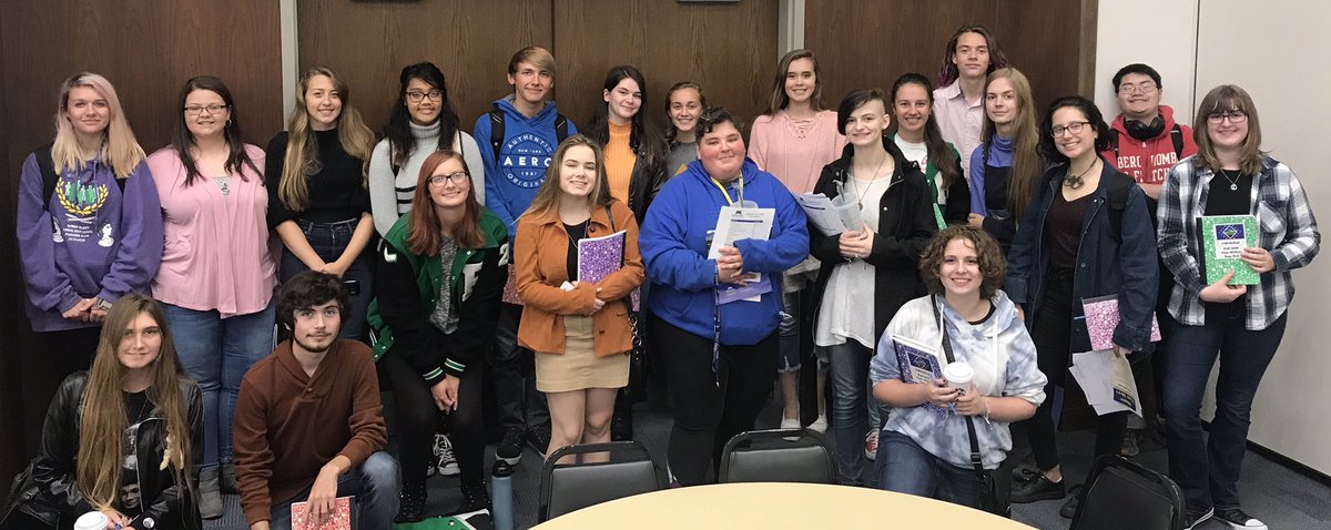 Thank you, <a href="/MoreheadWP/">Morehead WP</a> for another fantastic Teen Writers’ Day Out! The budding creative writers from RCSHS appreciate this opportunity 💚 📝