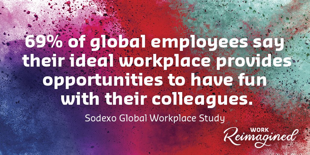 Reimagine 🧠 reshape 🛠 and reinvigorate 💥 the workplace experience. Download the Sodexo Global Workplace Study and get started today: ow.ly/vQKb101Z45x #WorkReimagined #employeeexperience