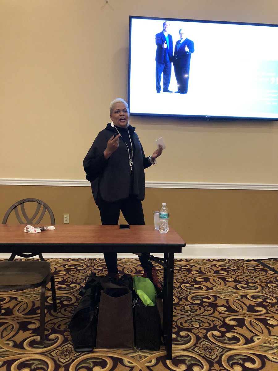 JenniferMktg's tweet photo. Informative and inspiring #WIE2019 conference speaker @cemosby; “I am unflappable”.  Small world; she is the daughter of Carolyn Mosby, the first African American clerical employee @NIPSCO. Delighted that @NIPSCO is silver sponsor of #WIE2019! https://t.co/irIMOBmaMs