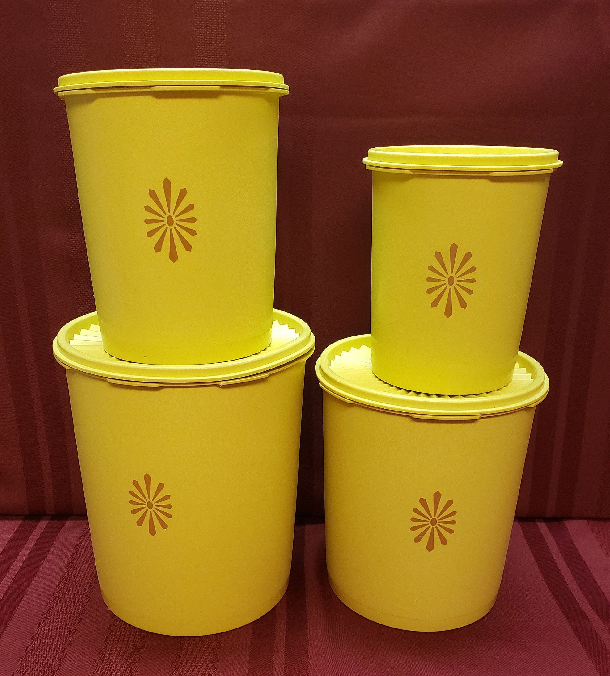 Tupperware Canisters 2 Canisters Flour and Sugar Canisters