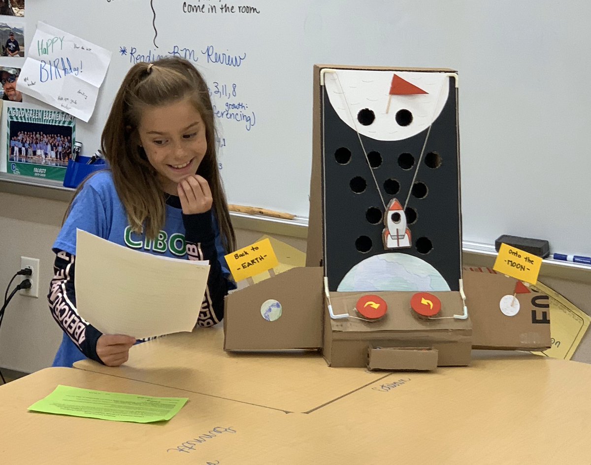 4thGraders present their Global toy projects > Performance task, STEAM, literacy, writing, engineering , 4C’s, seaming.  I wanted to play all of their games! Impressed with Mrs. Goss’ class at Cibolo Green

#discoverNEISD 
#theneisdway
#neisd_science