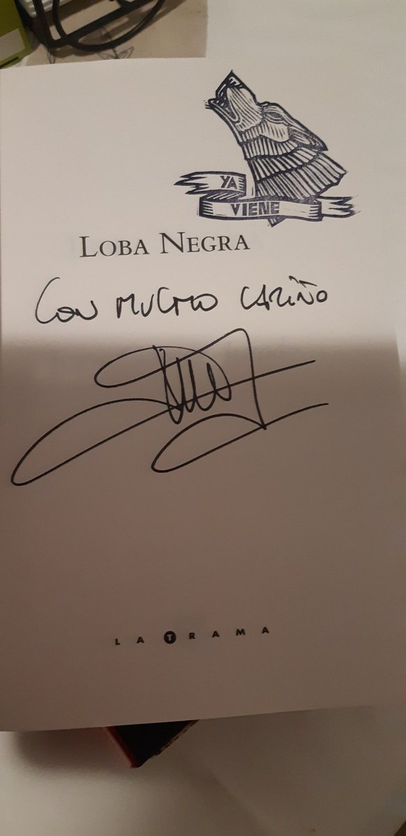 Klinvert's tweet image. No he podido ir a #Fnac a charlar con @JuanGomezJurado sobre #LobaNegra, pero una tiene sus trucos 🤭