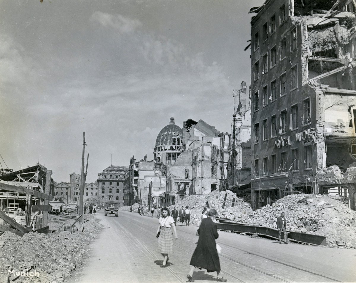 Немецкие города после войны
