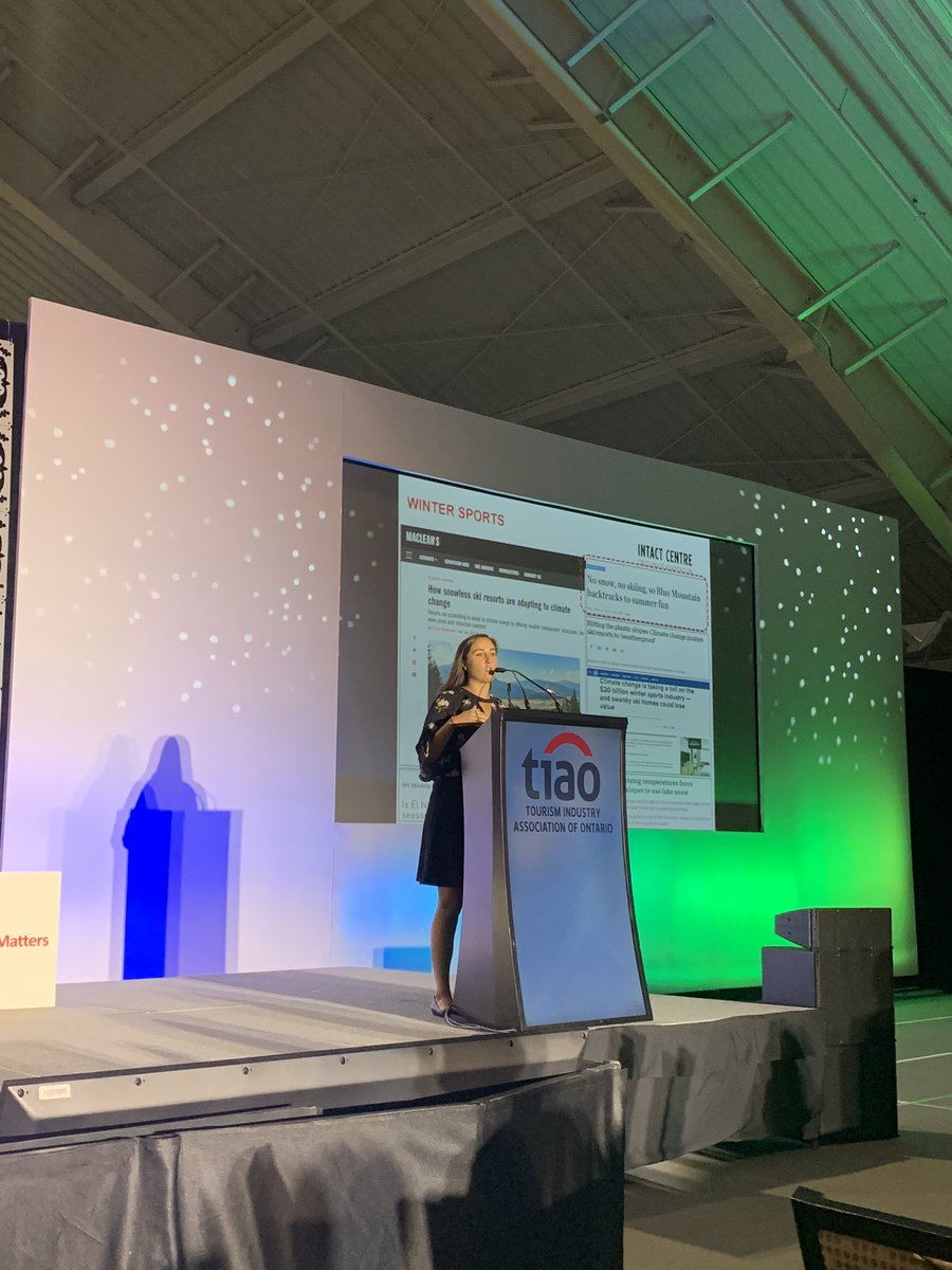 Andrea Curley says the only response to climate anxiety is climate action! #OTS19