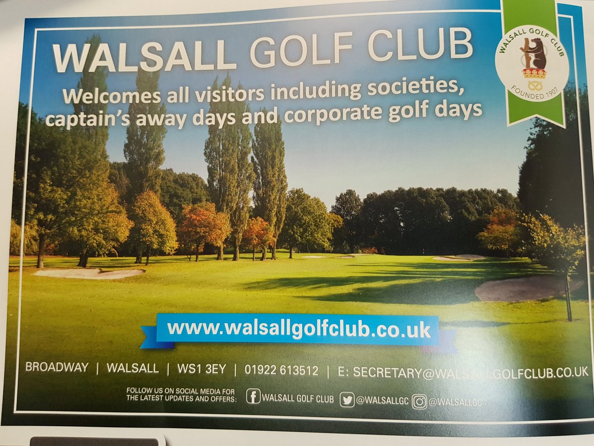 MidlandsGolfer's tweet image. 2020 societies &amp;amp; cap's away days - great options @WalsallGC #Issue71 #itsallaboutthegame
