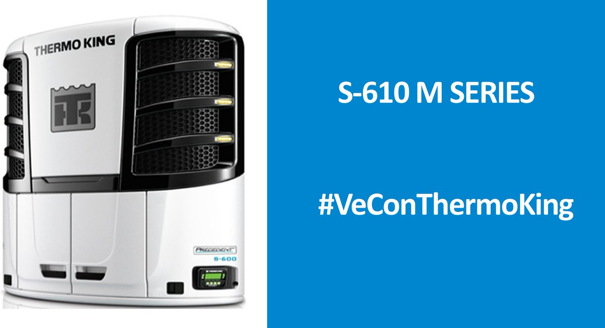 ThermoKingLatam's tweet photo. La unidad Precedent S-610 M forma parte de la plataforma refrigeradora de multi-temperatura, ofreciendo diversas zonas de temperatura y un ahorro de combustible de dos dígitos para tu remolque. Contacta a tu distribuidor autorizado: https://t.co/JRowLYkMCR #FelizMiércoles https://t.co/UbV5uSPWsf