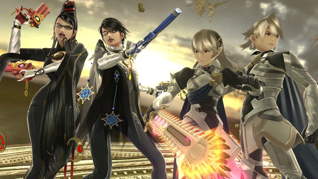 jyapayne's tweet photo. Me and the girls hangin' out at our anniversary party <3 #Bayonetta10th https://t.co/LHkV95GfOL