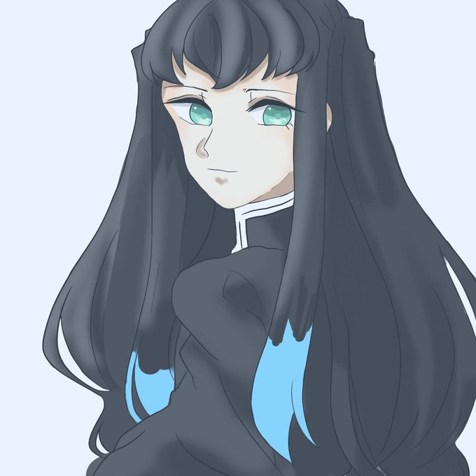 なの葉丸さんがTwitterに投稿した時透無一郎(鬼滅の刃)のイラスト。