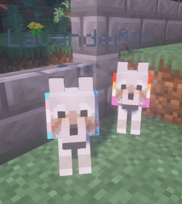 TransrightsRav's tweet photo. Guess what y'all!! there is now an official Rav and friend's texture pack!! You can now have Rav, Lavender, Ash, and Allie Validate and love you in Y'alls Minecraft worlds!!

Huge thanks to @LambdAurora for making this! Be sure to follow them!

Link: https://t.co/ff9CZCBMbj https://t.co/JmOIiAjPAg