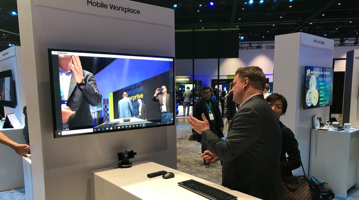 If you are a developer at #SDC19 and want to learn about @BlueJeansNet #APIs and how we took advantage of @Samsung #5G device #SDKs, visit the Mobile Workplace station in the exhibit hall. More on our #5G collaboration with @Samsung and @Verizon here: bit.ly/2N3EeLH