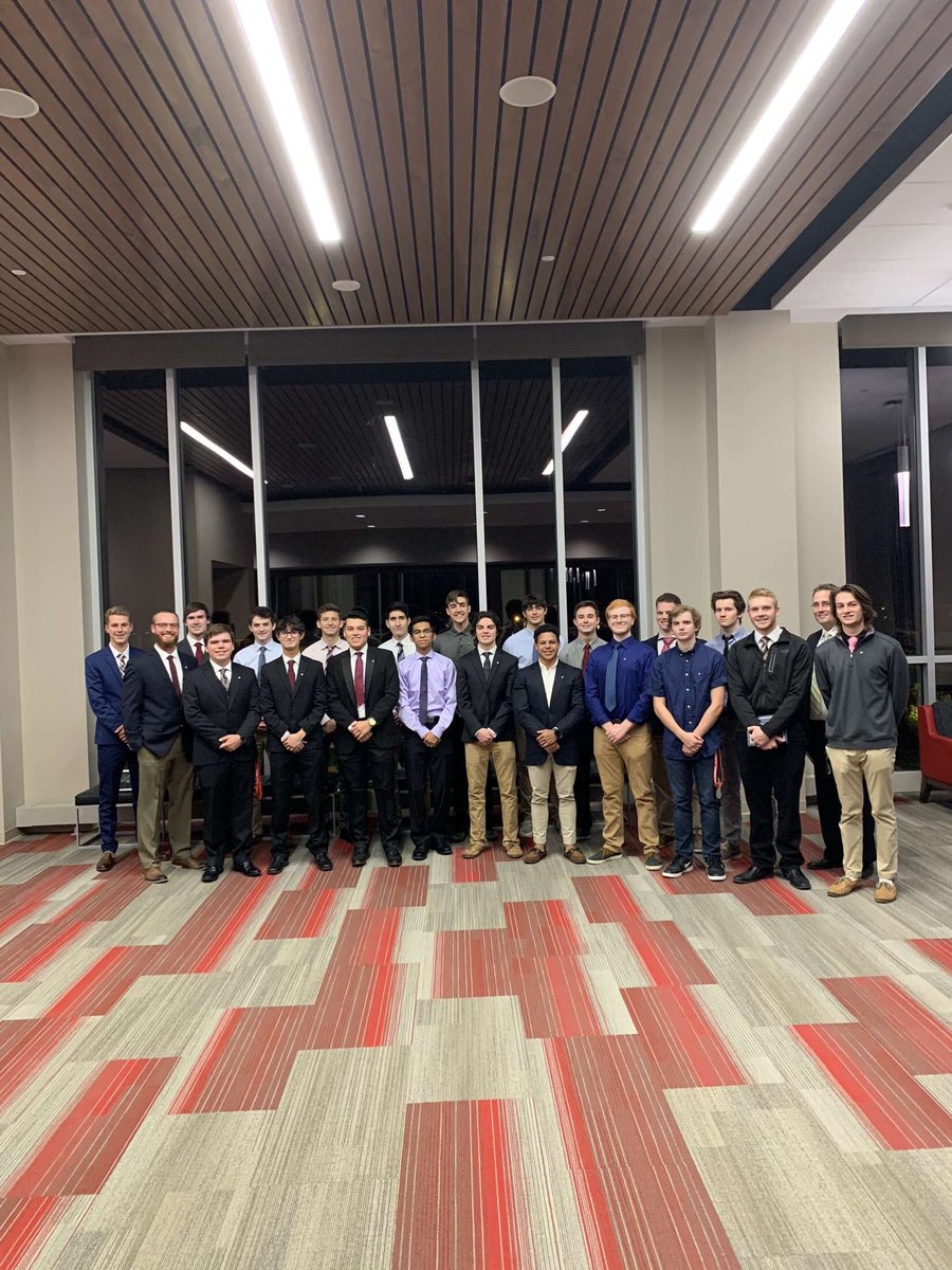ISU_SigmaChi's tweet photo. The Pinning Ceremony was a success! The men of Sigma Chi Theta are excited for the future. https://t.co/2cooRHMpVo