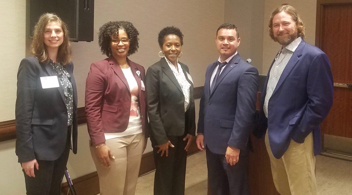 WorkforceInvest's tweet photo. NAWB was thrilled to participate in the 2019 @ACT Workforce Summit in #Charlotte, NC this morning to discuss how to address future workforce demands w/ @the_nalp, @AtriumHealth & @CharlotteWorks. #ACTWorkforce #ACTWorkReadyCommunities https://t.co/S9Z1GqNUAO