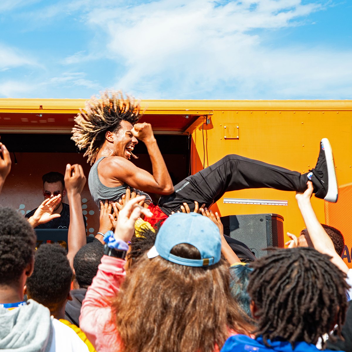 Just when we think <a href="/HSNTours/">High School Nation</a> can’t get any more 🔥… well, it does. Shout out to everyone who’s rocked out with us at the truth truck. 🤘
