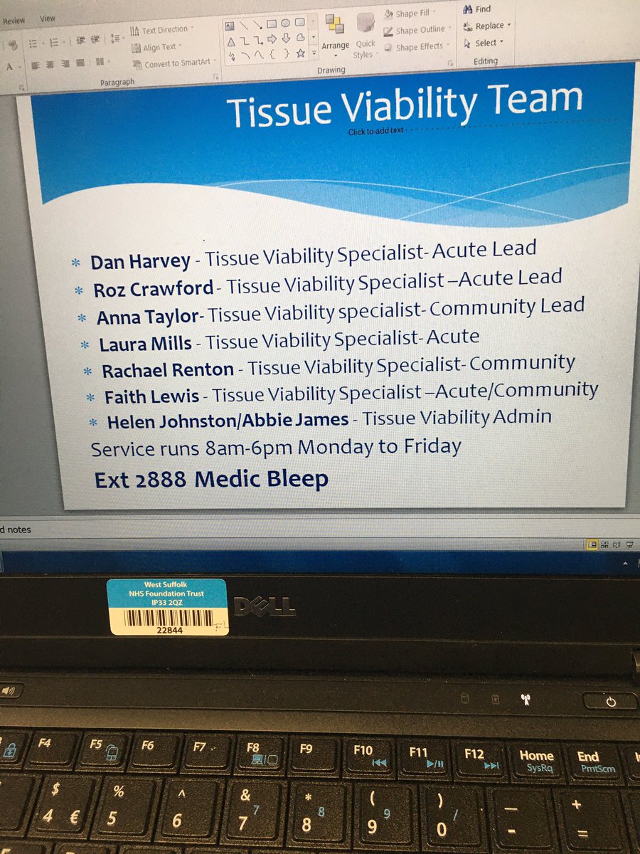 Bite size training on pressure area prevention today on F7. #stopthepressure