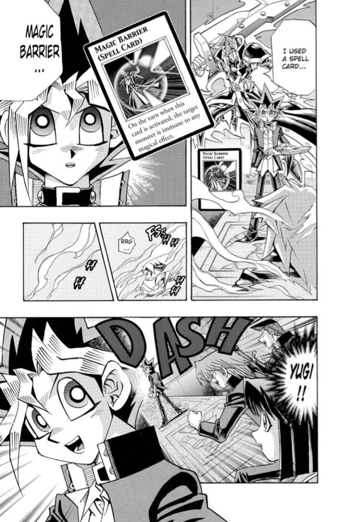 While the Pharaoh was doing most of the fighting, Yugi was slowly improving himself to the point where he could stand on his own, and I couldn’t be happier.