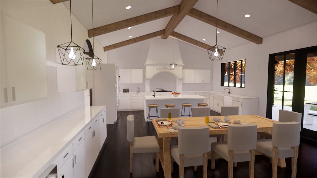 DC_ARCHITECTS's tweet photo. If you've been following us for a bit, you probably know we're fans of the open floor plan concept. We want to know what you think...would your dream house look like this? 
• ⁠
• ⁠
• ⁠
• ⁠
• ⁠
#thomasfirerebuild #horizonresidence #thomasfire #venturarebuild 
⁠ https://t.co/PpK4XKOirl