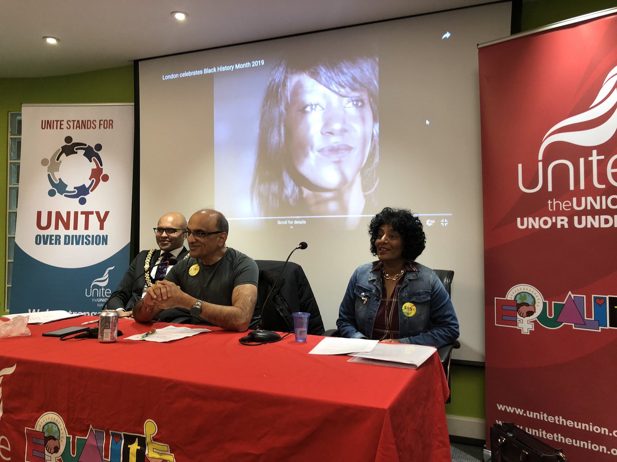 Proud to be celebrating #BlackHistoryMonth2019 with our amazing @UniteWales BAEM Committee and @PCS_Wales members. Thank you @DeAthCardiff @SusanCousins6 @RameshPatel32 for your inspiring contributions tonight #Equality #UnityOverDivision