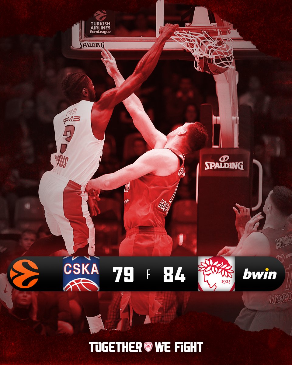 olympiacosbc's tweet photo. #Final #CSKOLY #OlympiacosBC #WeAreOlympiacos #TogetherWeFight https://t.co/6kG9QH5wXi